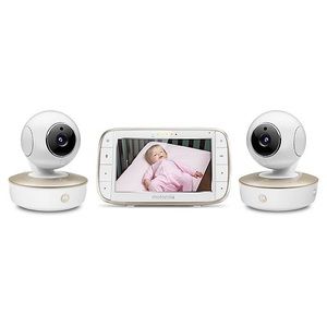 New Motorola 5” Video Baby Monitor 2-Camera Set